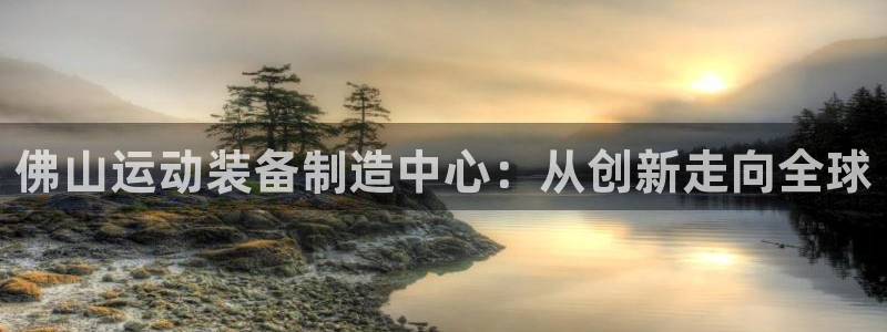 南宫大舞台官网下载是干嘛的公司:佛山运动装备制造中心:从创新